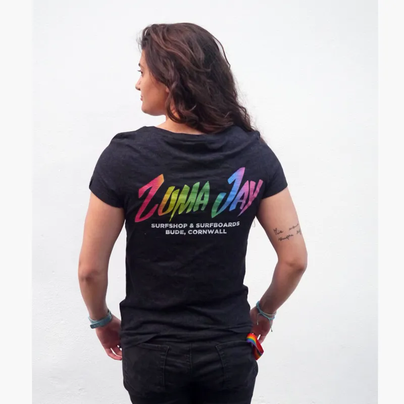 Zuma Jay Heritage T-Shirt Heather Black-1